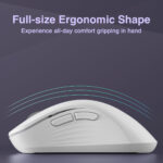 White Silent Dual Mode 2.4GHz Wireless Mouse - Image 5