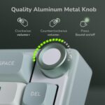 R65 Wired Mechanical Keyboard with Volume Knob - Image 6