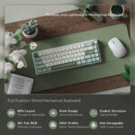 R65 Wired Mechanical Keyboard with Volume Knob - Image 7