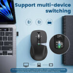 Full Size Wireless Bluetooth Mouse - Image 3