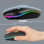 Wireless Bluetooth Mouse,Rechargeable LED Silent Slim Laptop Mouse - Image 5