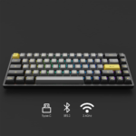Black & Gold Mechanical Gaming Keyboard - Image 4